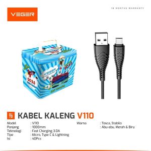 VEGER KABEL GAMING GM101 TYPE C