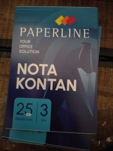Nota kontan kecil 108x155 3 ply