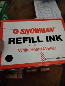 Refil snowman hitam
