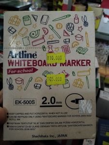 Spidol artline warna biru