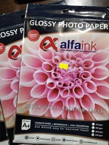GLOSSY PHOTO PAPER