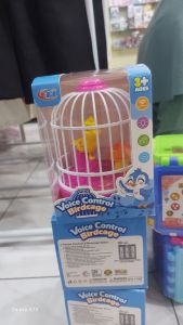 Voice control birdcage