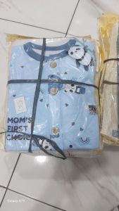 Casual set short print ponpon