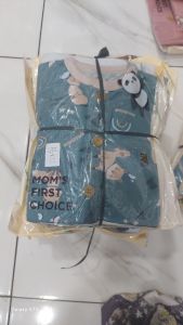Casual set long print nb ponpon