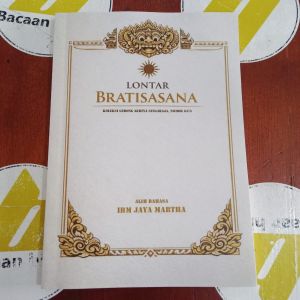 Buku Alih Bahasa Lontar Bratisasana Agama Hindu IBM Jayamartha