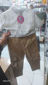 Set kemeja khaki pj