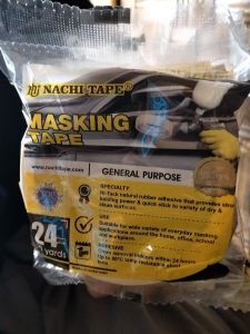 Masking tape / isolasi kertas sedang24mm