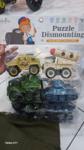 Puzzle dismounting