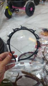 Bando jepit bludru