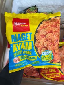 Richeese nuget ayam crispy bubble 450gr