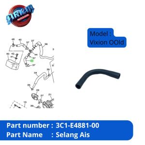 Selang Ais Vixion YGP