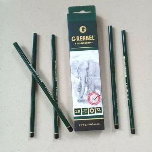 pensil greebel 2B