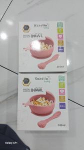 Silicone suction bowl kandila