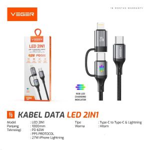Kabel Veger 2in1 100W CCL