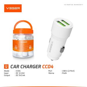 Charger Mbl Veger Saver CC04 2.4A