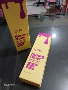 Scora Sheer Glow Tone Up Cream - Honey Glow