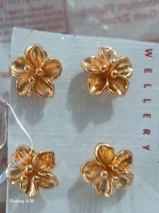 Anting Gold Bunga