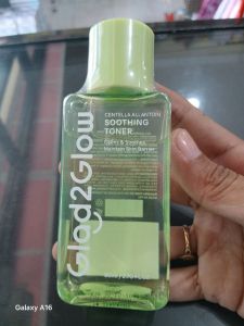 Glad2Glow Centella Allantion Soothing Toner Calms & Soothes Maintain Skin Barrier