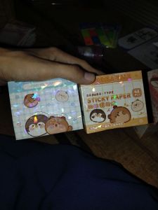 Sticky paper