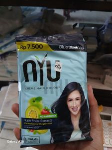 NYU - Creme Hair Colour Blue Black 1.10