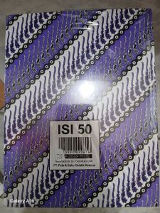Buku Gelatik Kembar Sedang isi 50