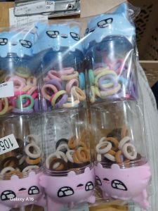 Ikat Rambut mini Toples Kucing