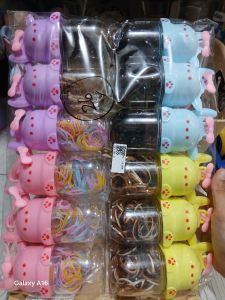 Ikat Rambut Karet Toples