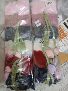 Jepit Rambut Bulu Besar Tulip