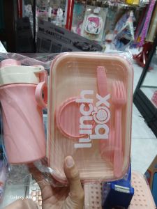 Tempat Makan 1 Set Botol Minum Racing