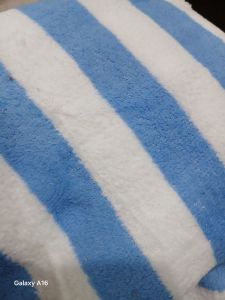 Handuk Single Motif Biru