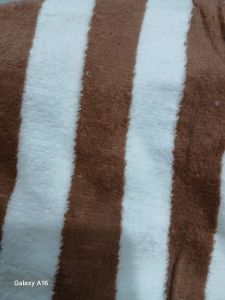 Handuk Single Motif Coklat