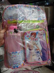 Tas Sekolah Anak Frozen Free Botol Minum