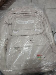 Tas Sekolah Cewe Silver Girl