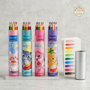 Pensil Warna squeezy Tabung 12C Pendek SQ