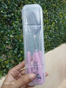 Alat Makan Set Pink Kuromi