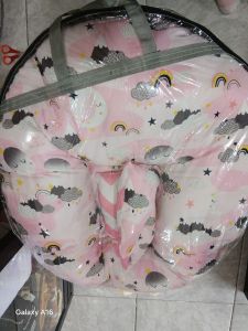 Sofa Bayi 2in1 Multifungsi Moon Child Pink