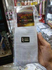 REATA - Kaos Kaki SMA Putih Polos