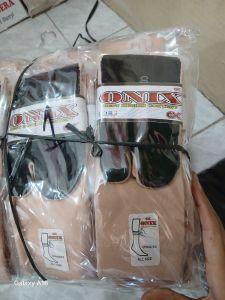 Onix - Muslimah All Size L Hitam Cream