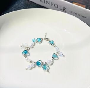 Gelang Manik Manik - Love Blue