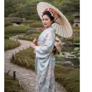 Bando Bunga Sakura Jepang - Merah Putih