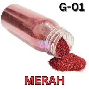 Glitter 100ml - Merah
