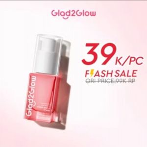 Glad2Glow Pomegrante Niacinamide Power Bright Serum Brightening 17ml