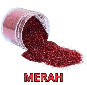 Glitter 10ml - Merah