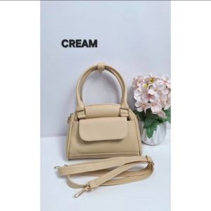 Berlyn Tas Fashion - Cream