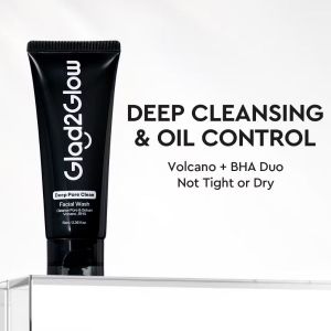 Glad2Glow Facial Wash Deep Cleansing & Oil Control Volcano 70ml