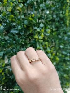 Cincin Gold - Daun 