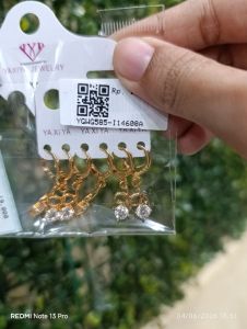 Anting Gold - Permat