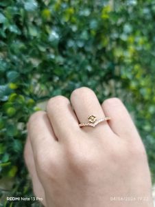 Cincin Gold - Bunga