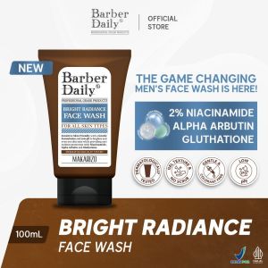 Makarizo Barber Daily Bright Radiance Face Wash 100ml