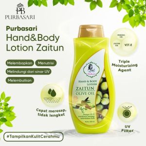 Purbasari Hand & Body Lotion Zaitun 220ml
